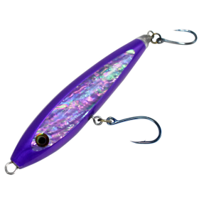 StickBait Abalone 8in with Hooks (Color: Purple, size: 8in)